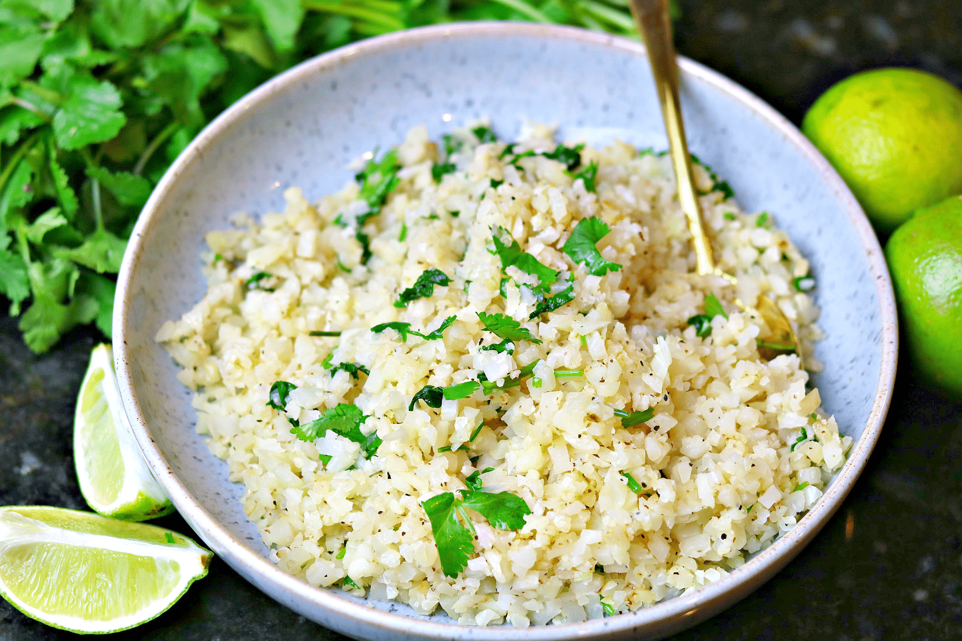 Cilantro-Lime-Cauliflower-Rice