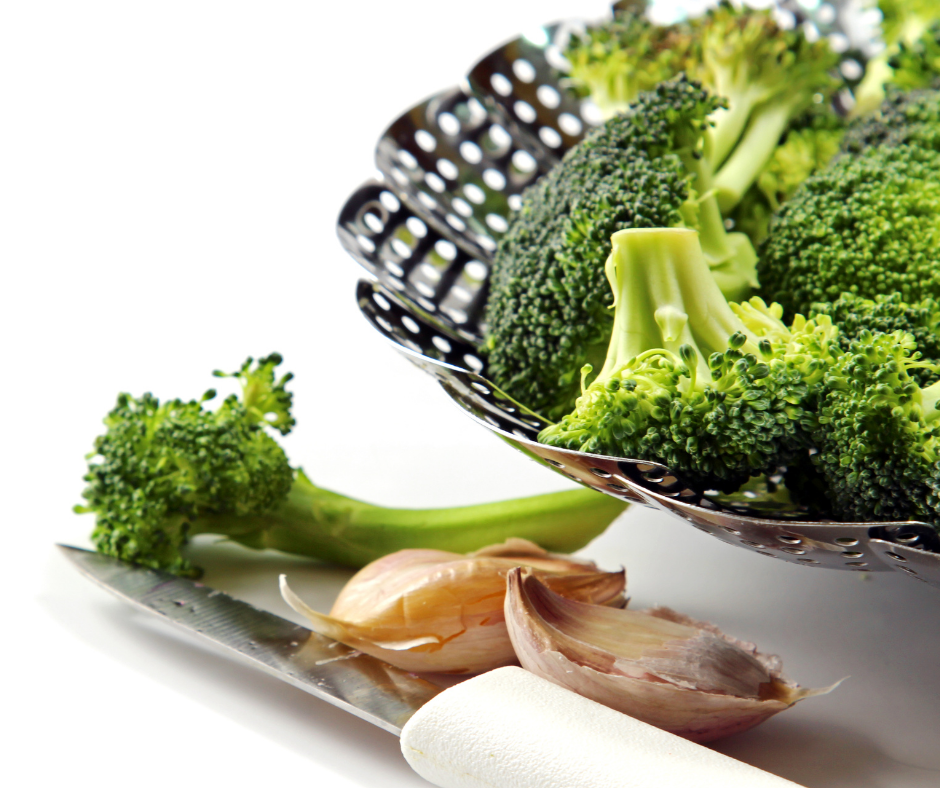 brocolli with garlic