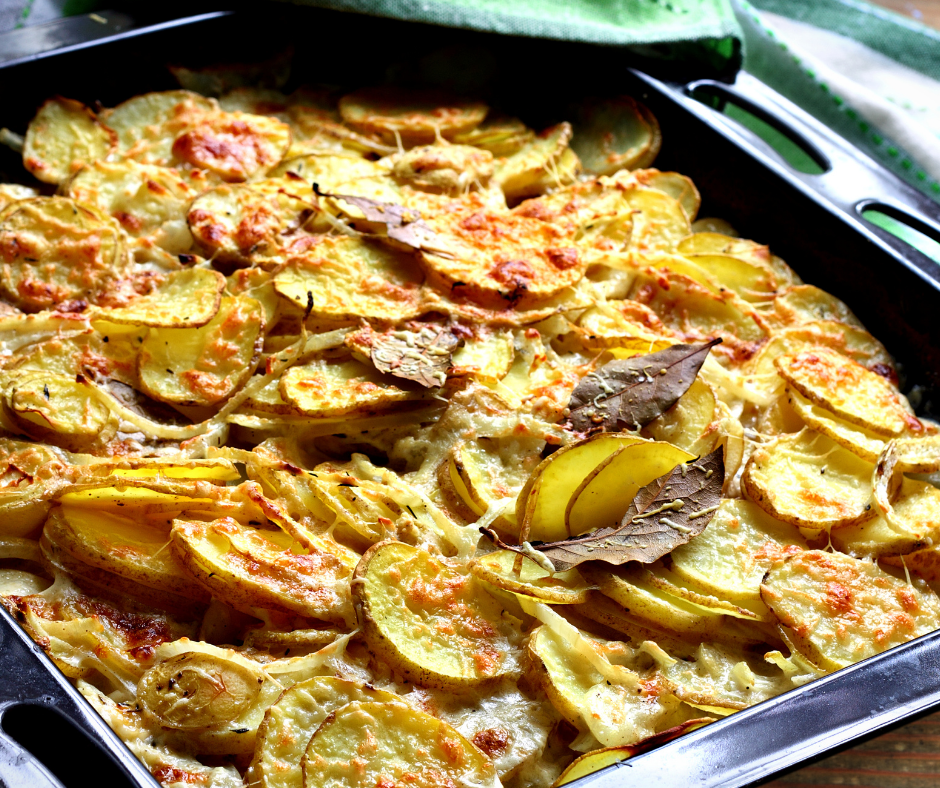 cheesy potato bake