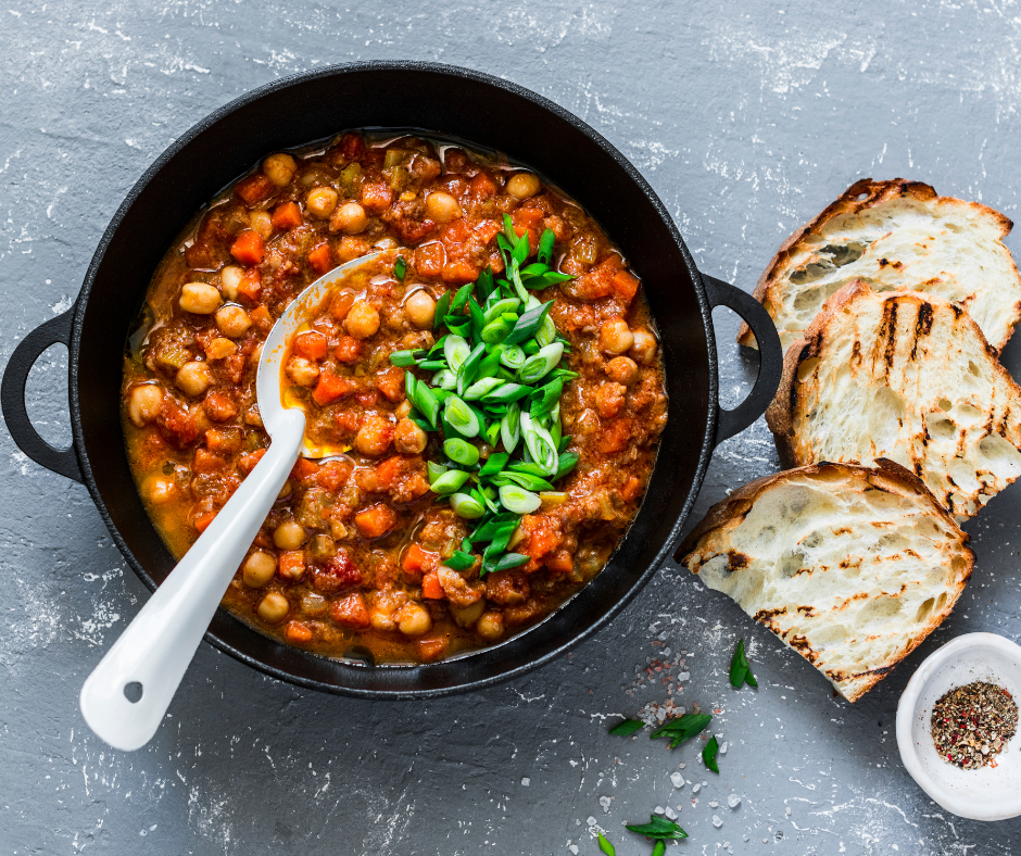 spicy chickpeas