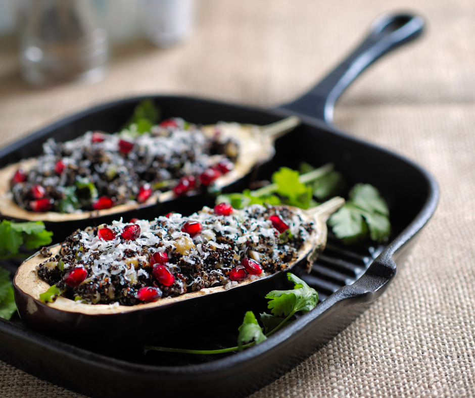 stuffed aubergine