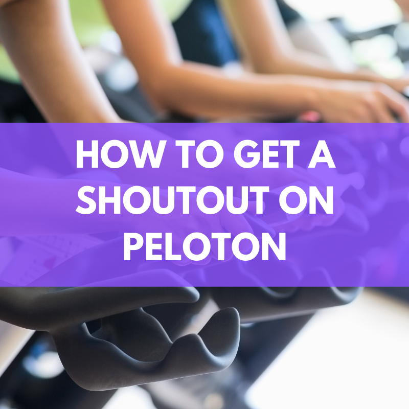 how to get a shoutout on peloton