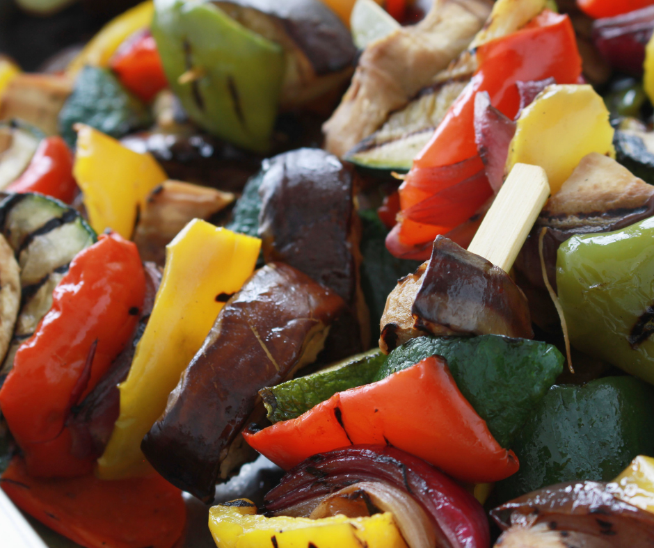pesto roast veg