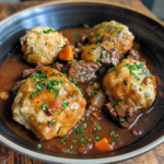 suet dumplings irish stew