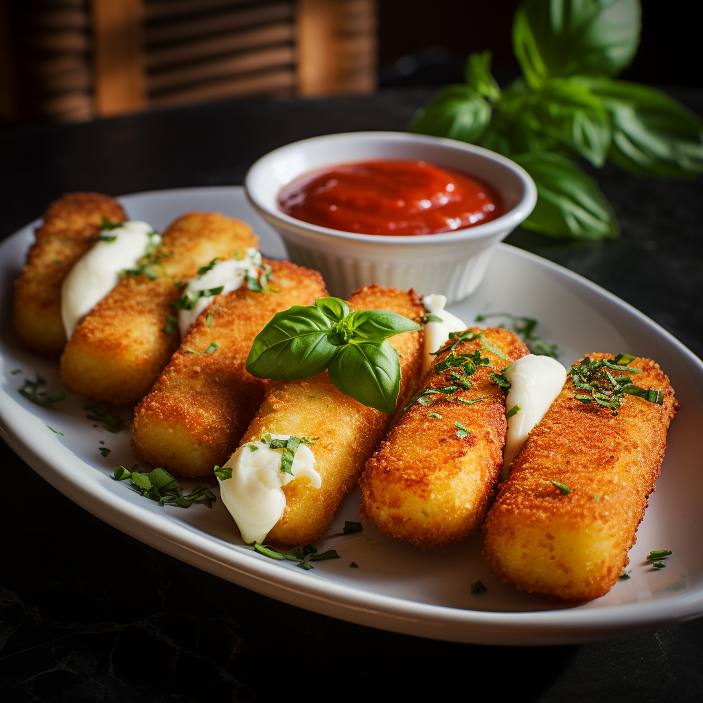 mozzarella dippers