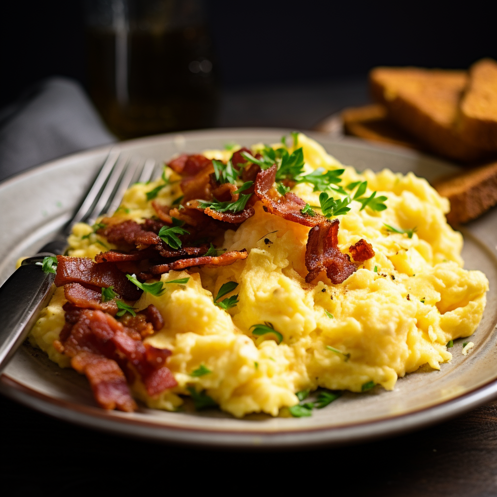 bacon and eggs