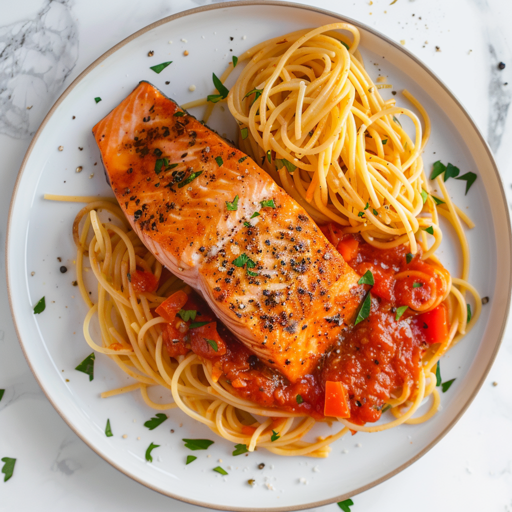dairy free marinara salmon sauce