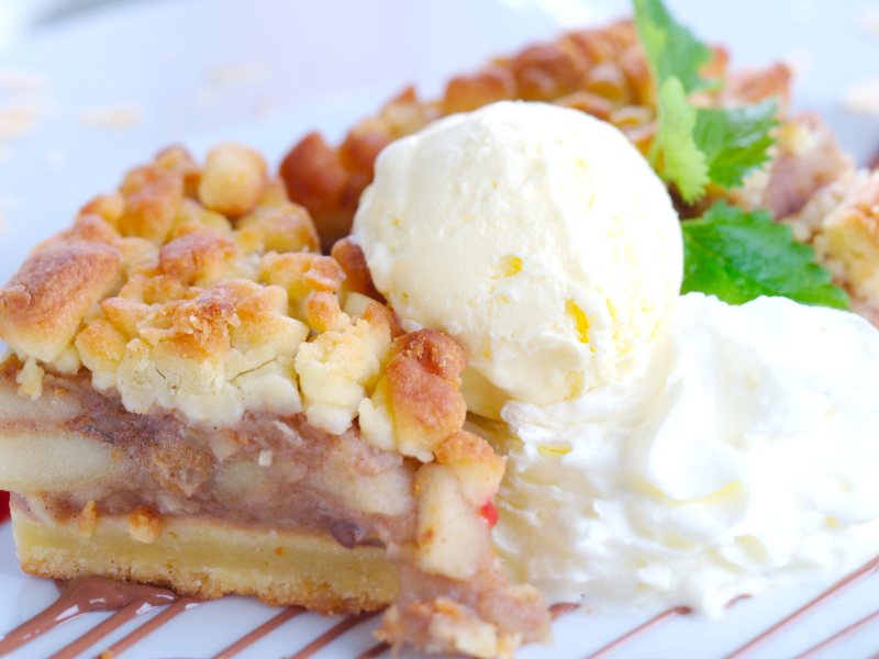 apple pie ice cream
