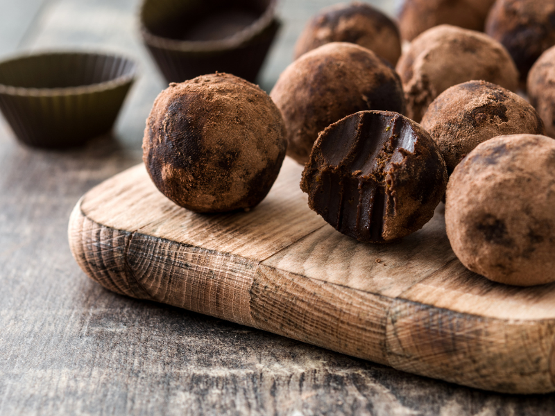 chocolate truffles