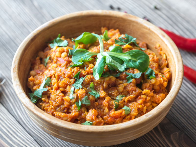 curried lentils
