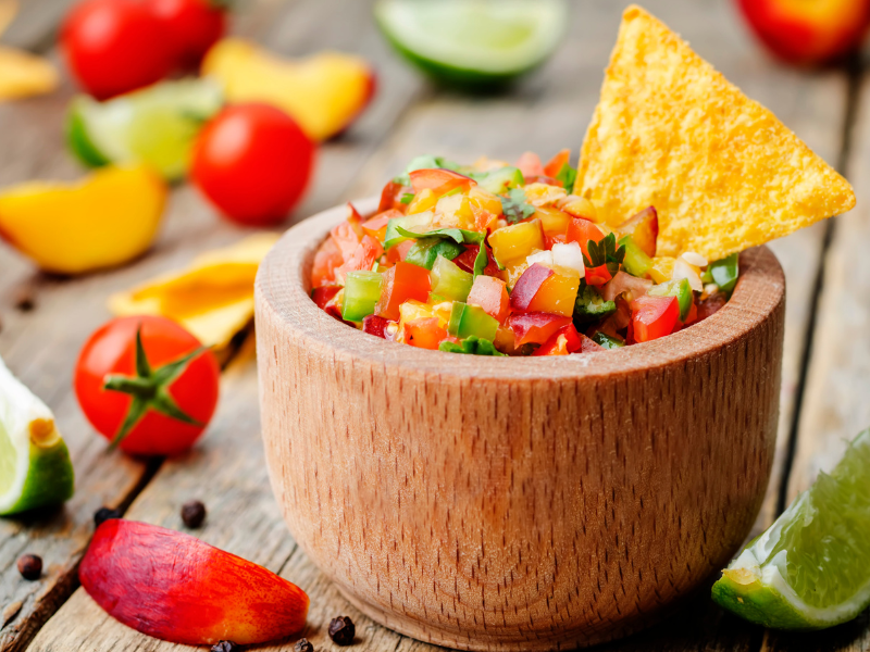 sweetcorn salsa