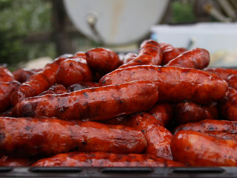 chorizo sausages