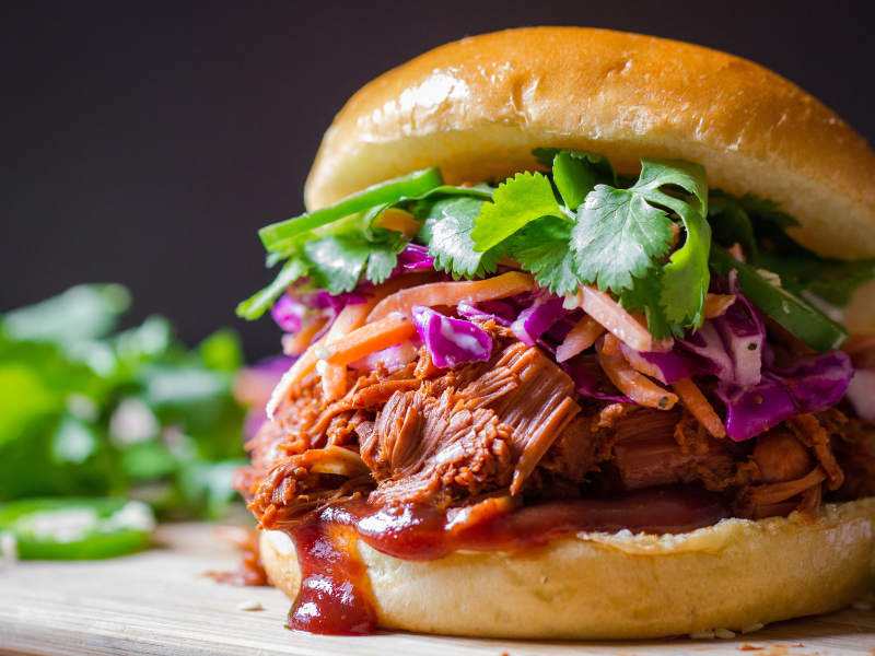 pulled pork bun