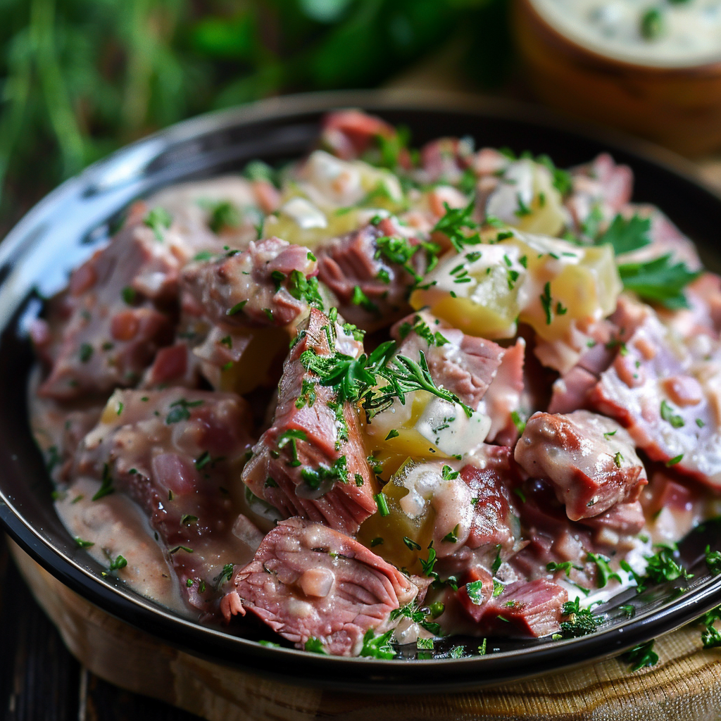 corned beef in russian dressing