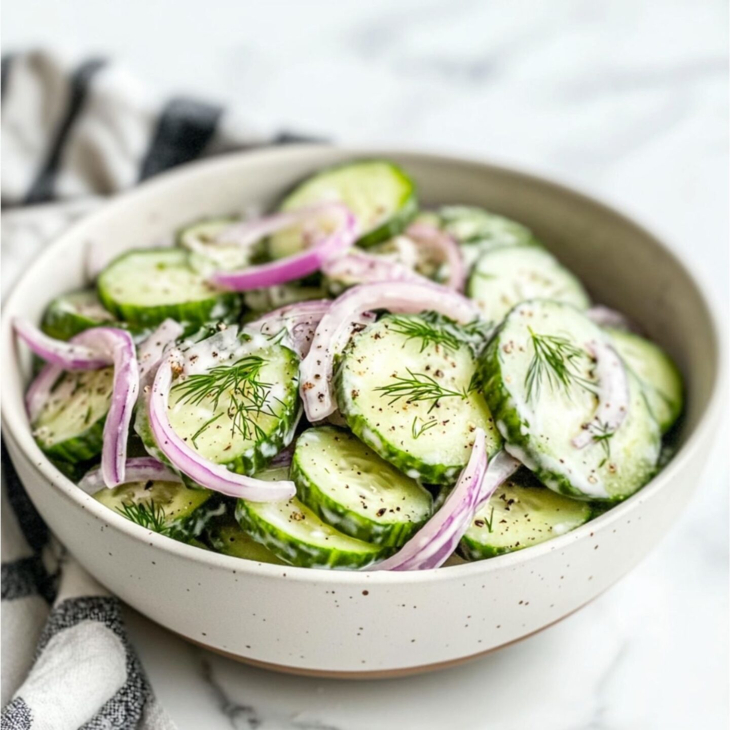 keto cucumber salad