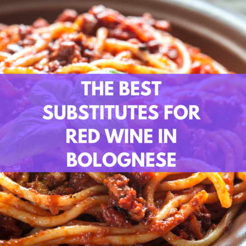 The BEST Substitutes for Red Wine in Bolognese