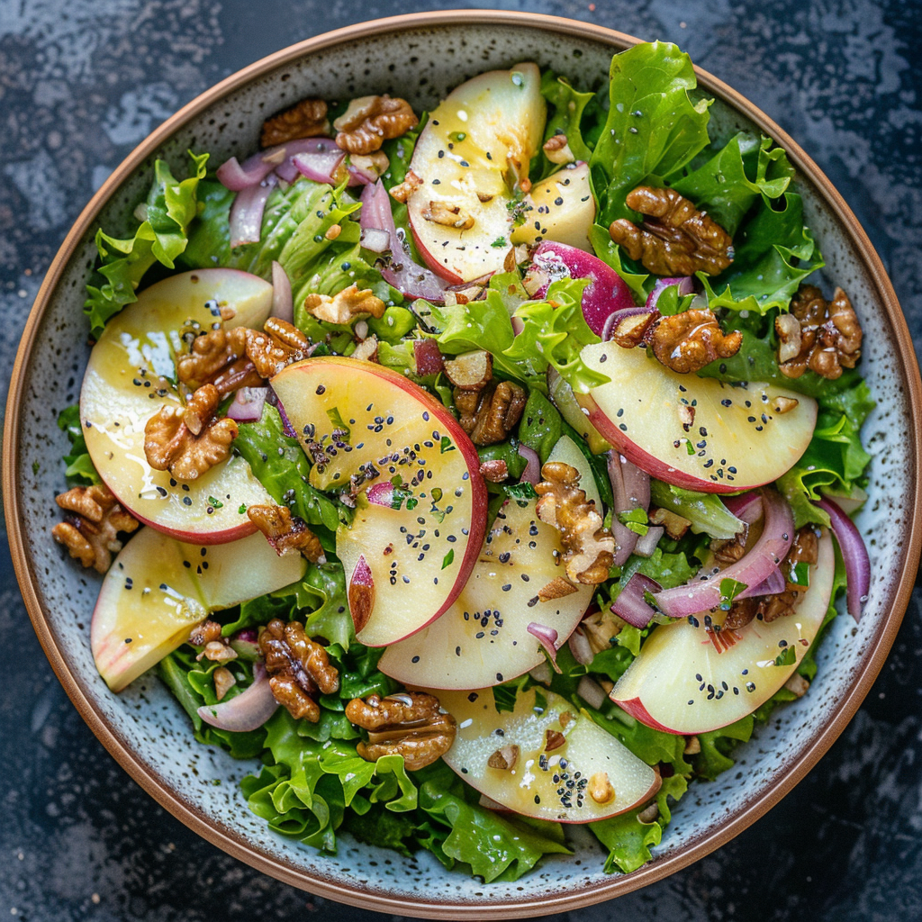 apple walnut salad