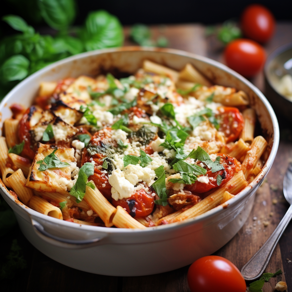 baked feta pasta