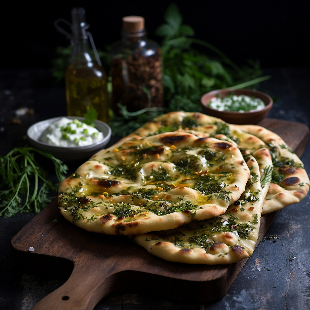 herby flatbread