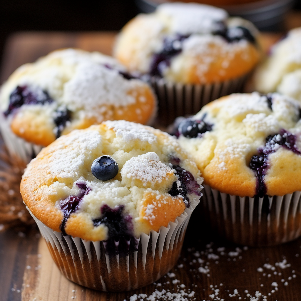 blueberry muffins