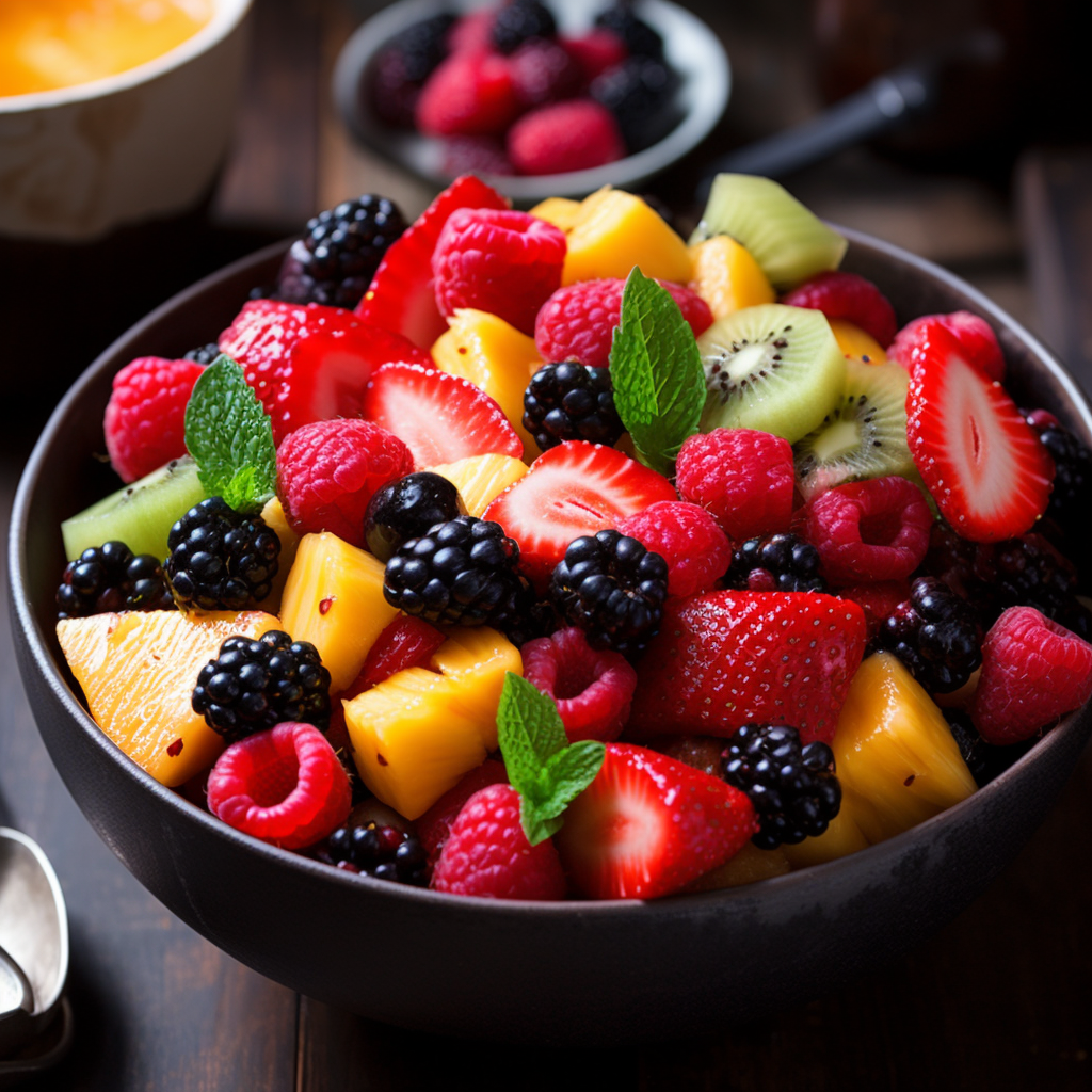 fresh fruit salad