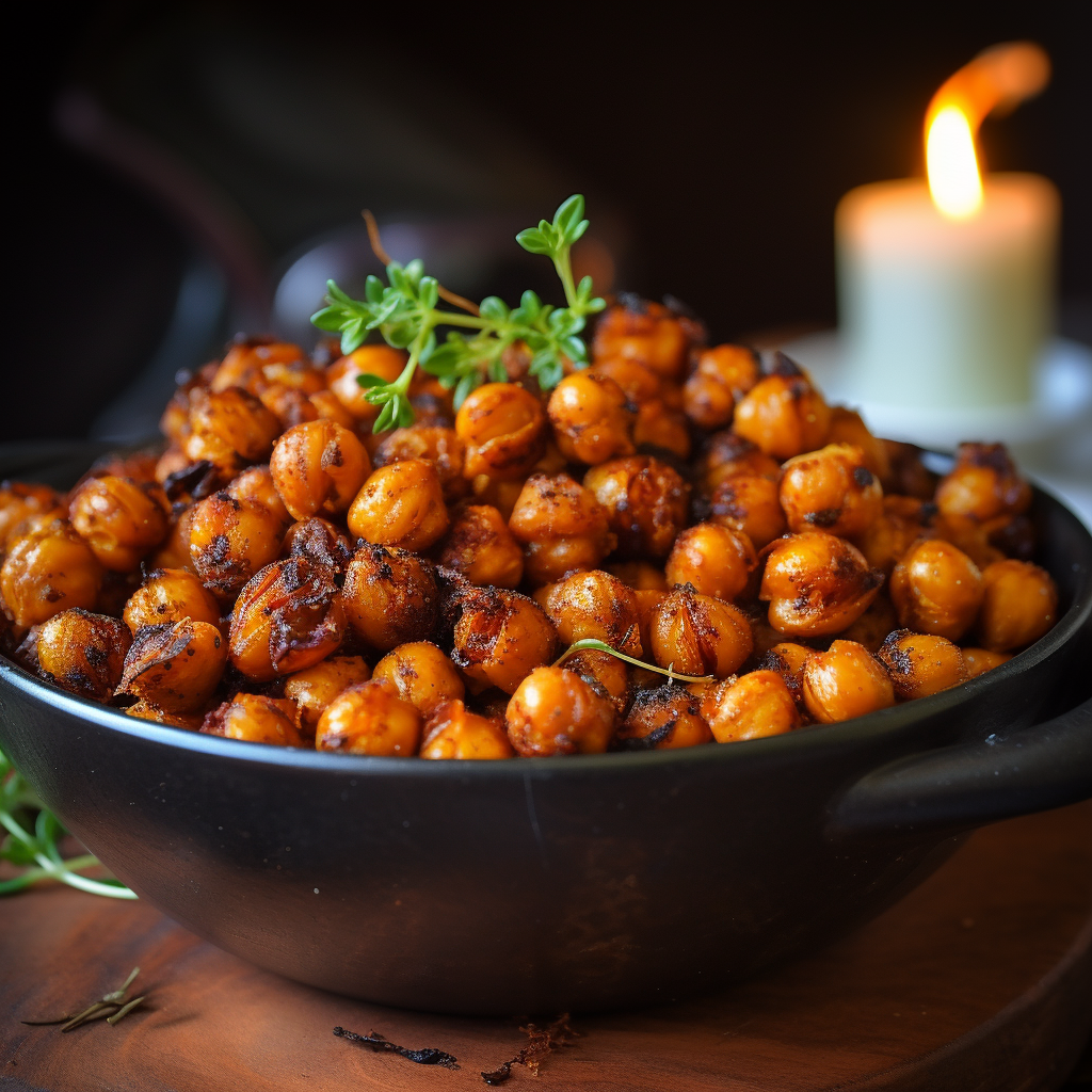 roasted chickpeas