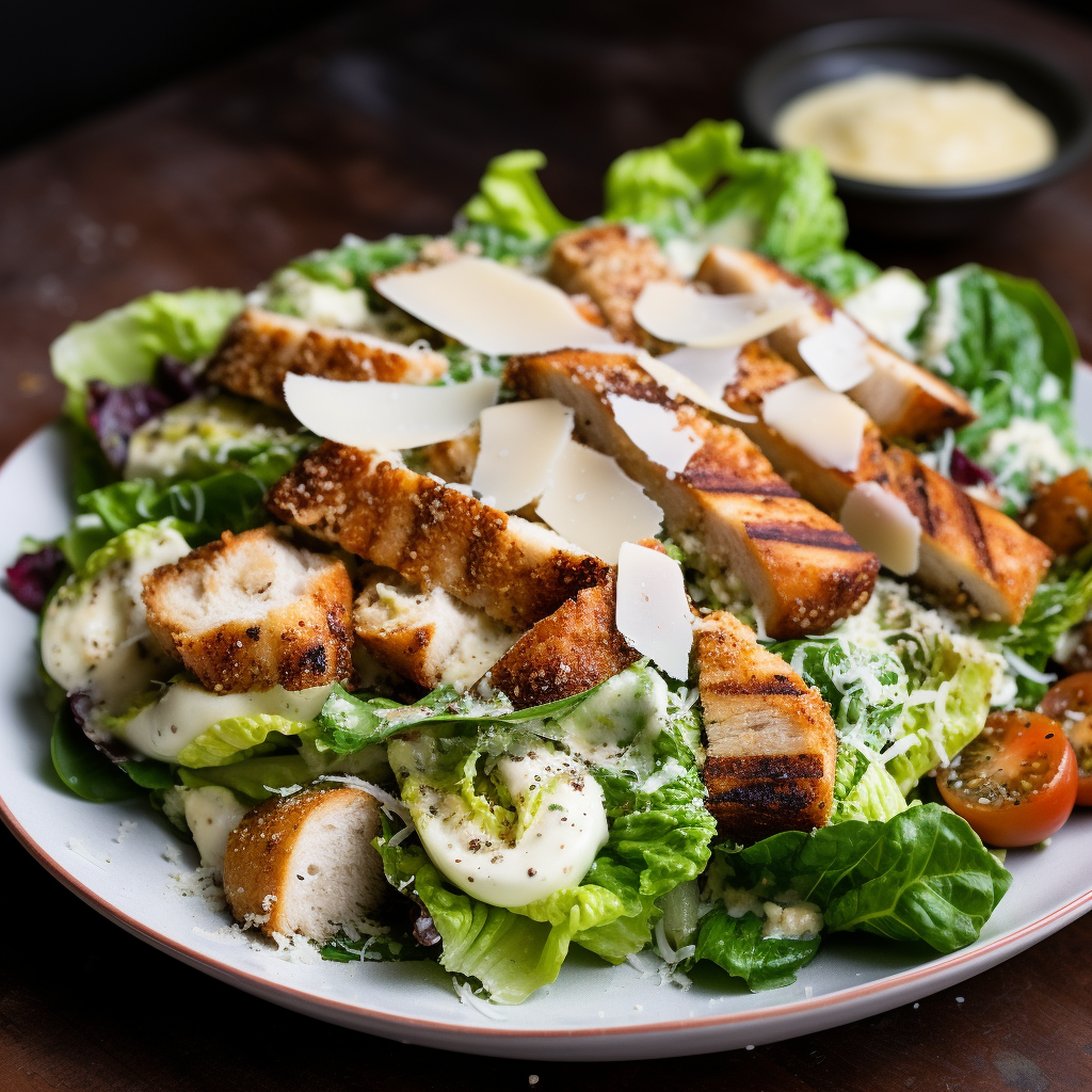 chicken caesar salad