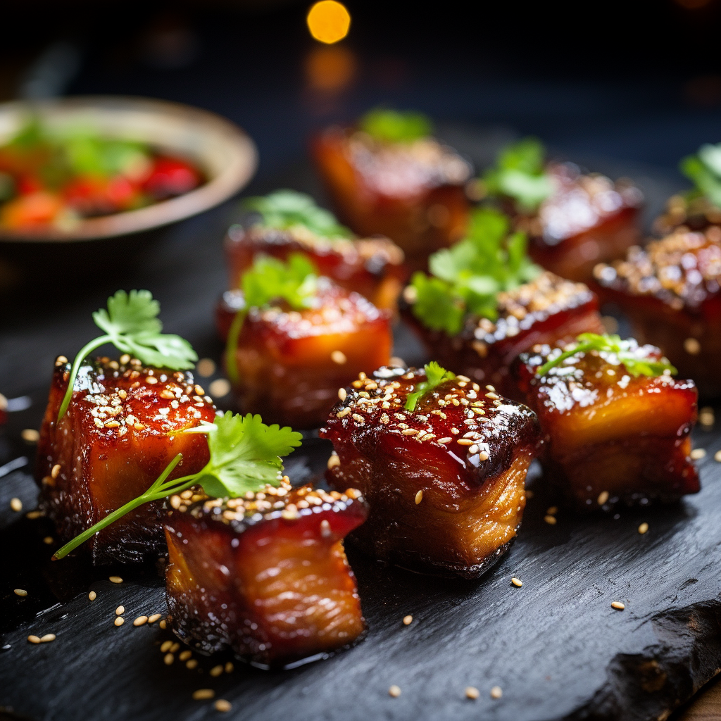 pork belly bites