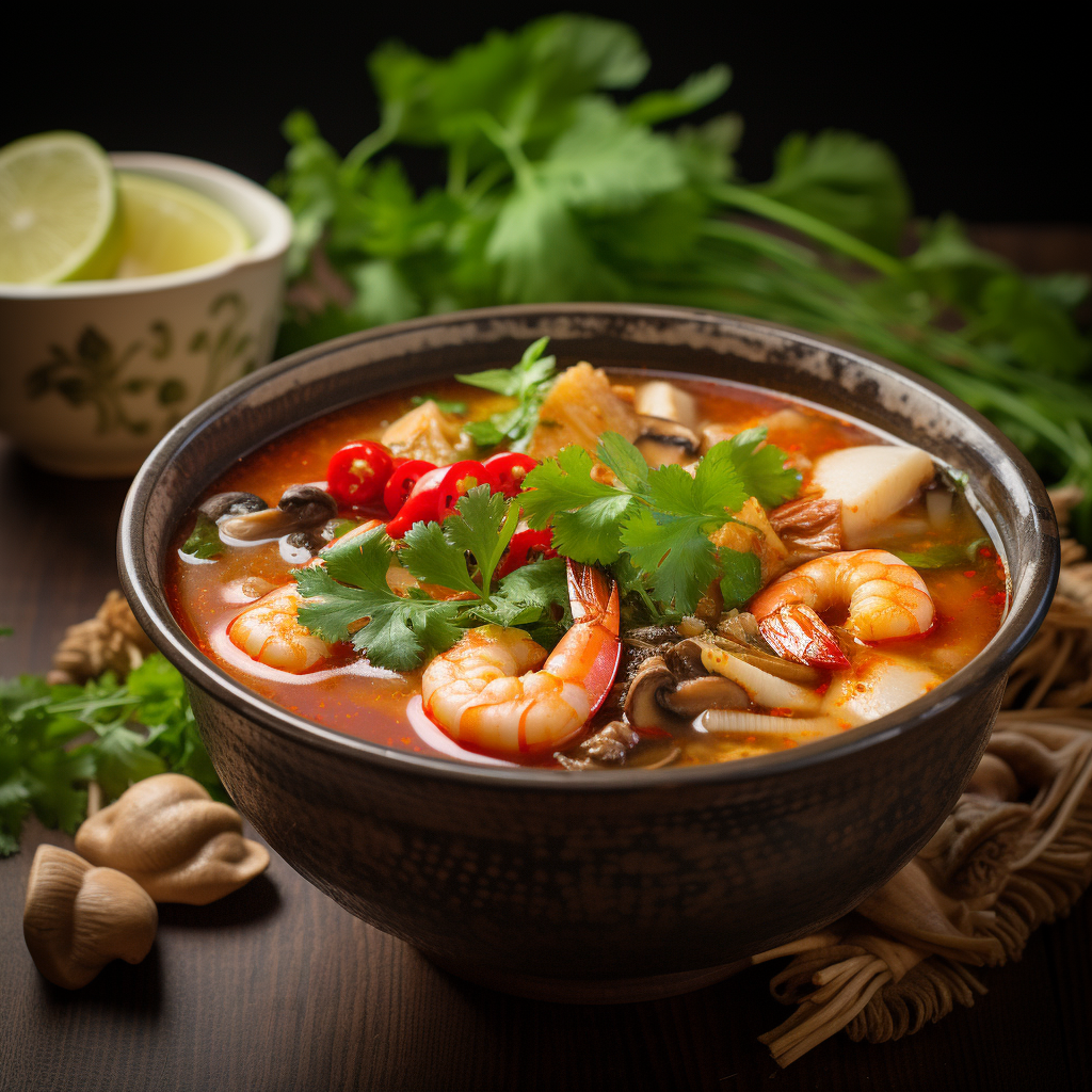 tom yum soup