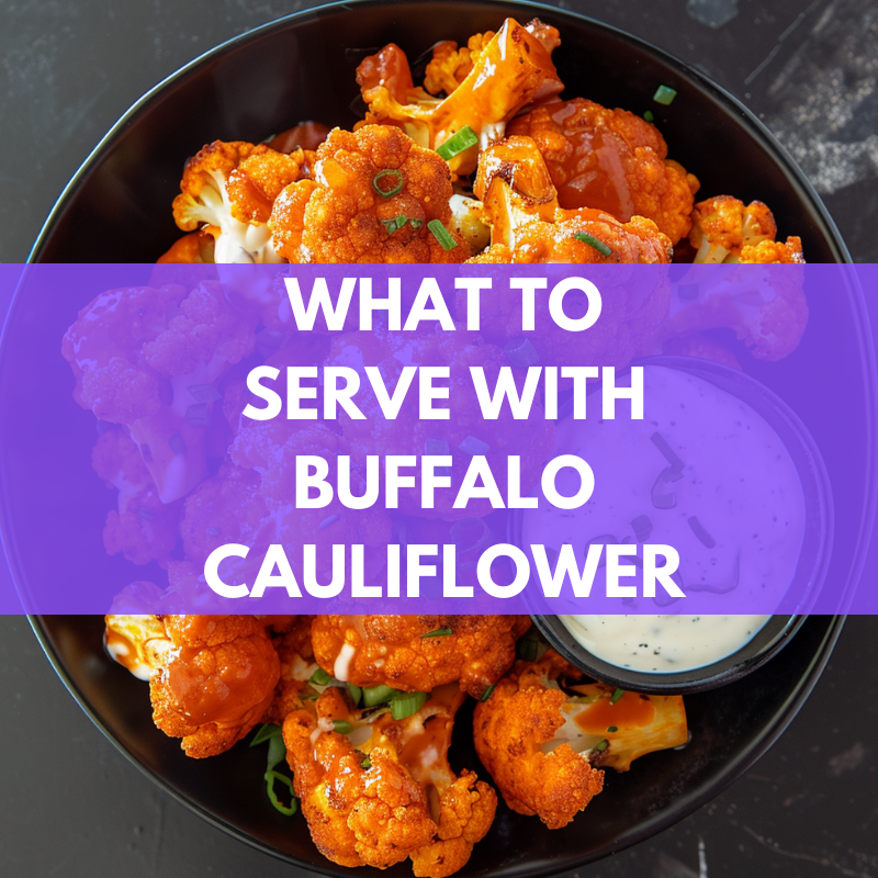 what to serve with buffalo cauliflower