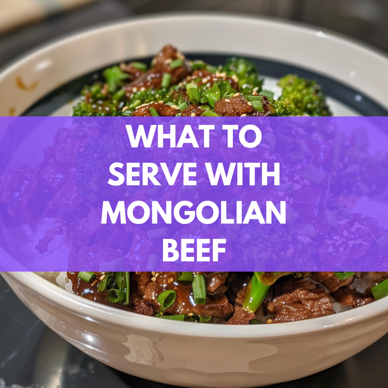 what to serve with mongolian beef