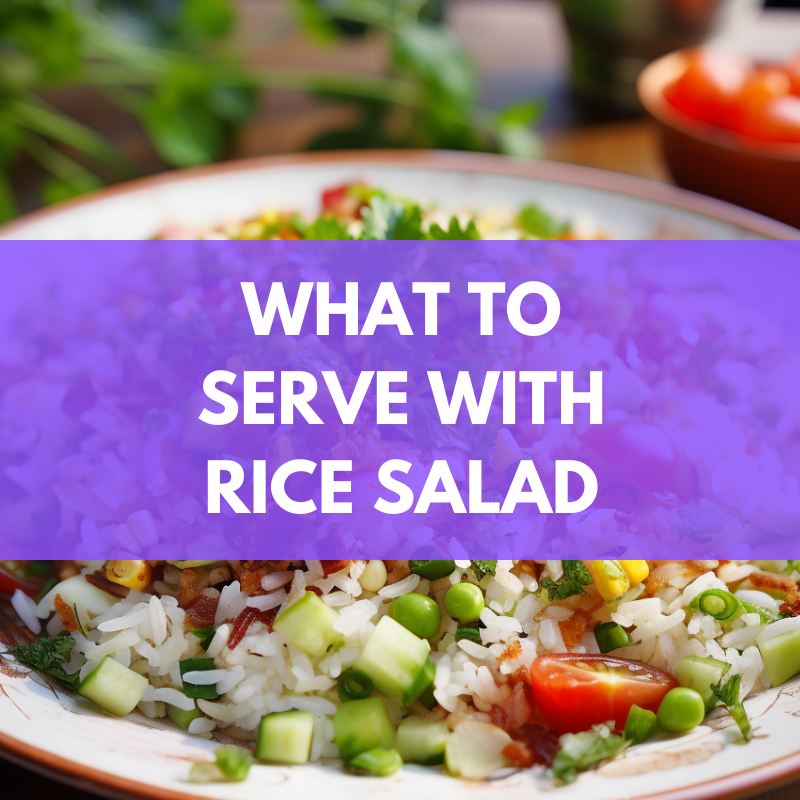 what to serve with rice salad