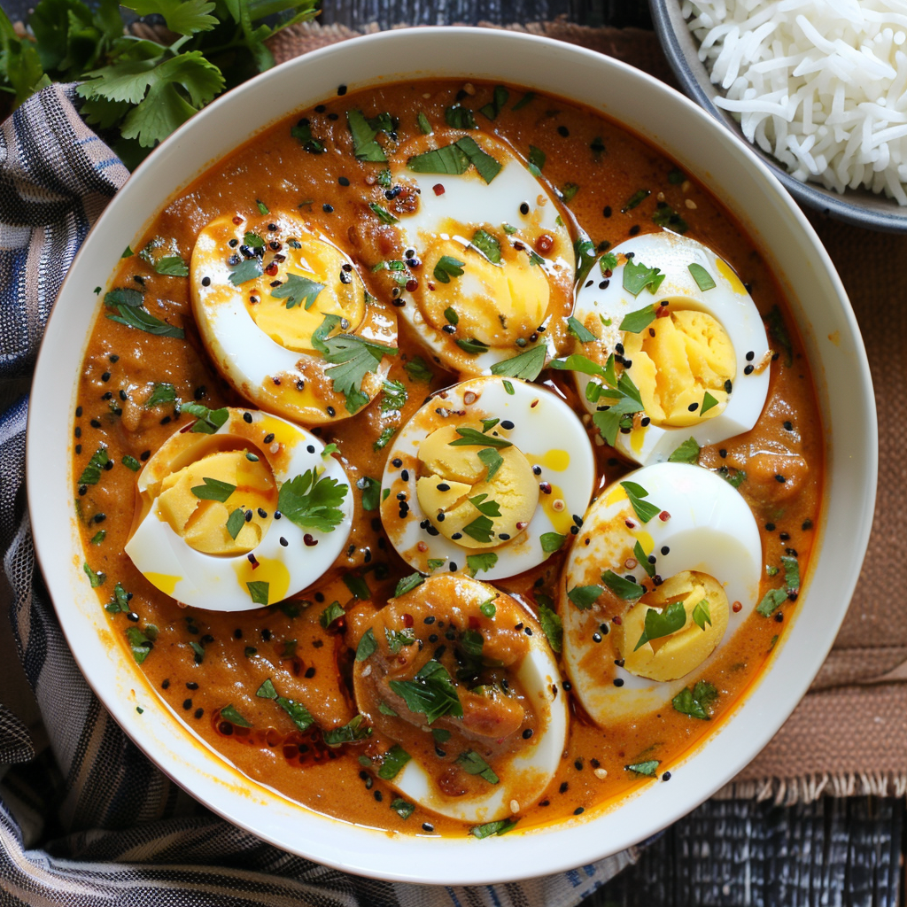 boiled egg curry