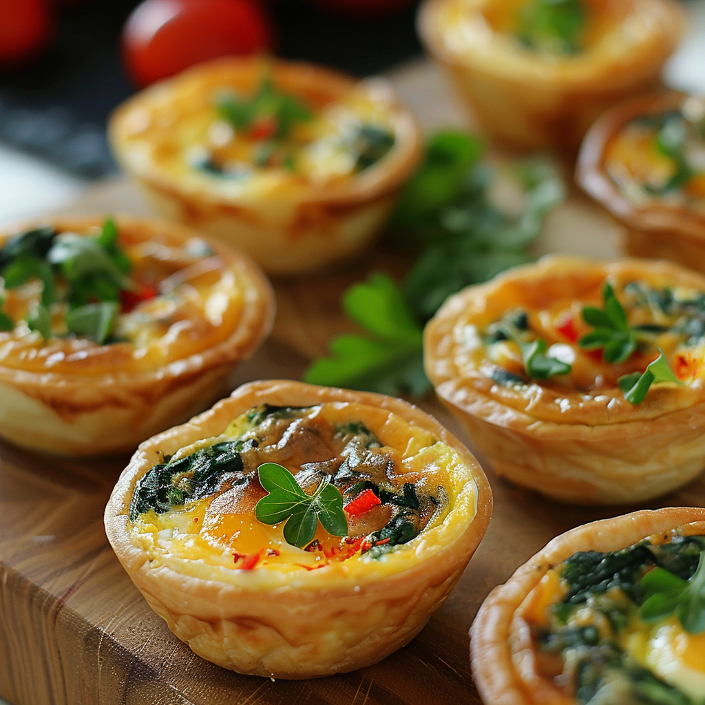 mini quiches