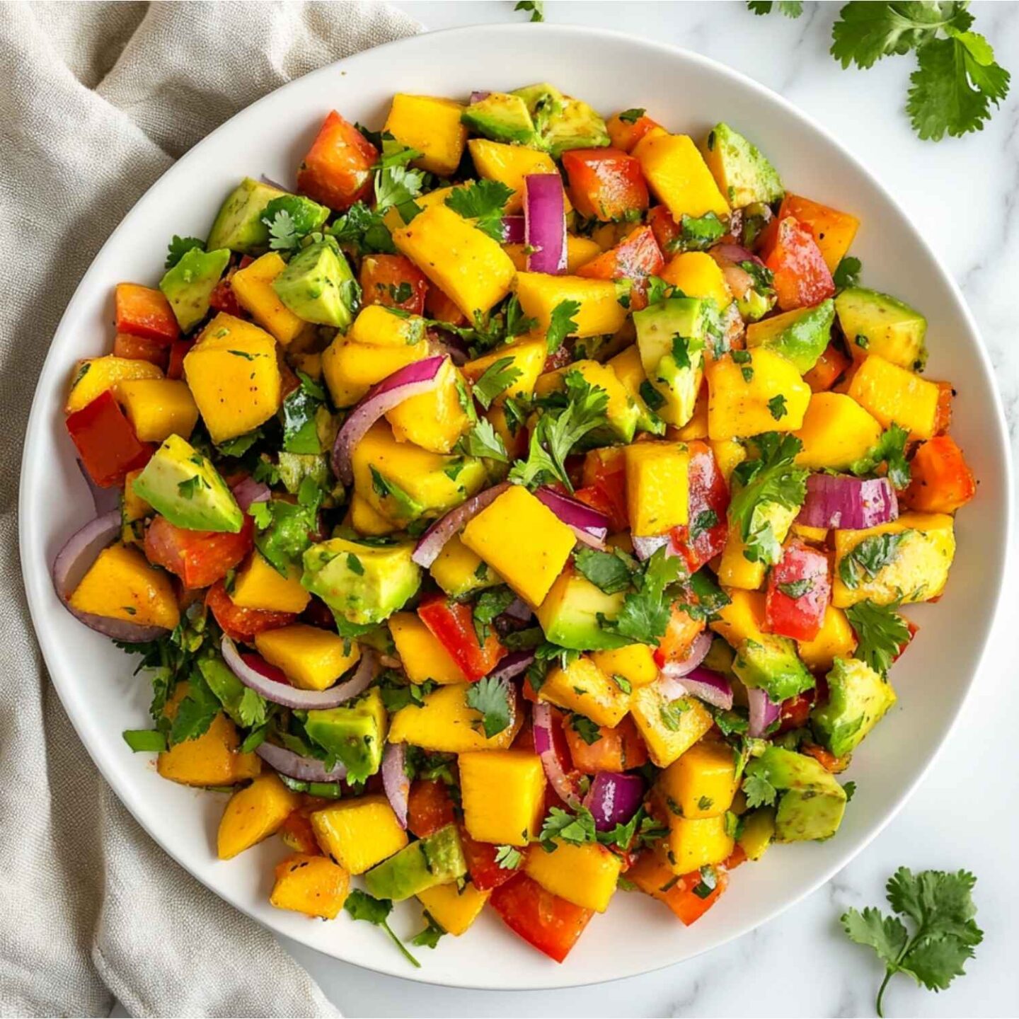 avocado mango salad