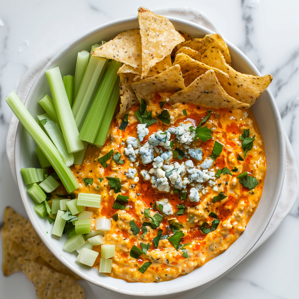 buffalo cottage cheese dip