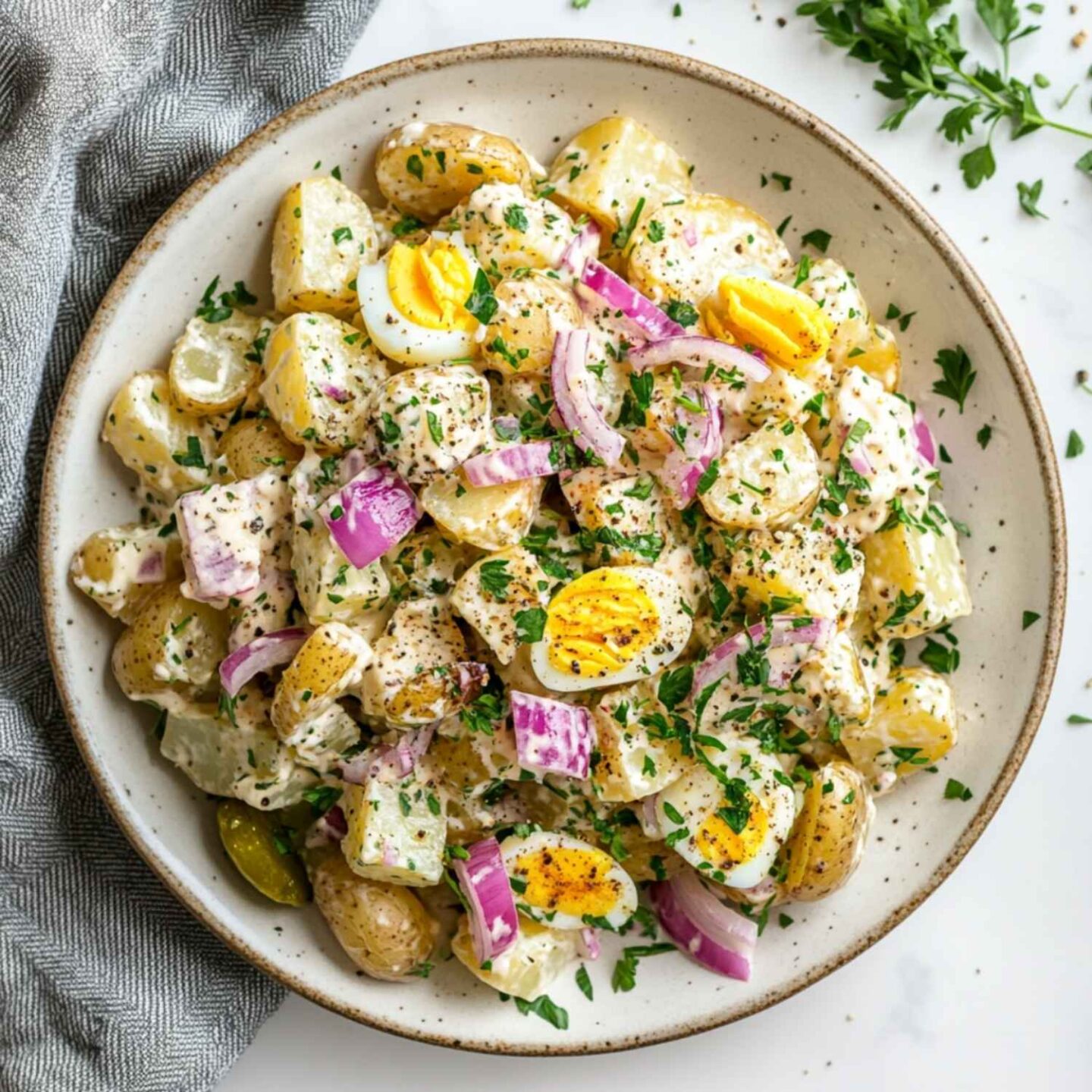 classic potato bbq salad
