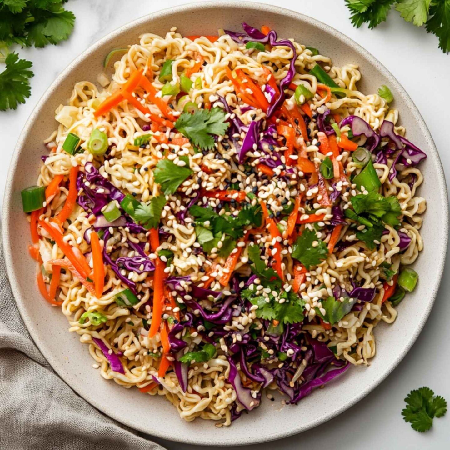 cold ramen noodle salad