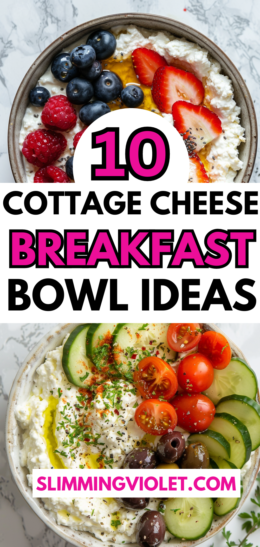 cottage cheese breakfast bowl ideas