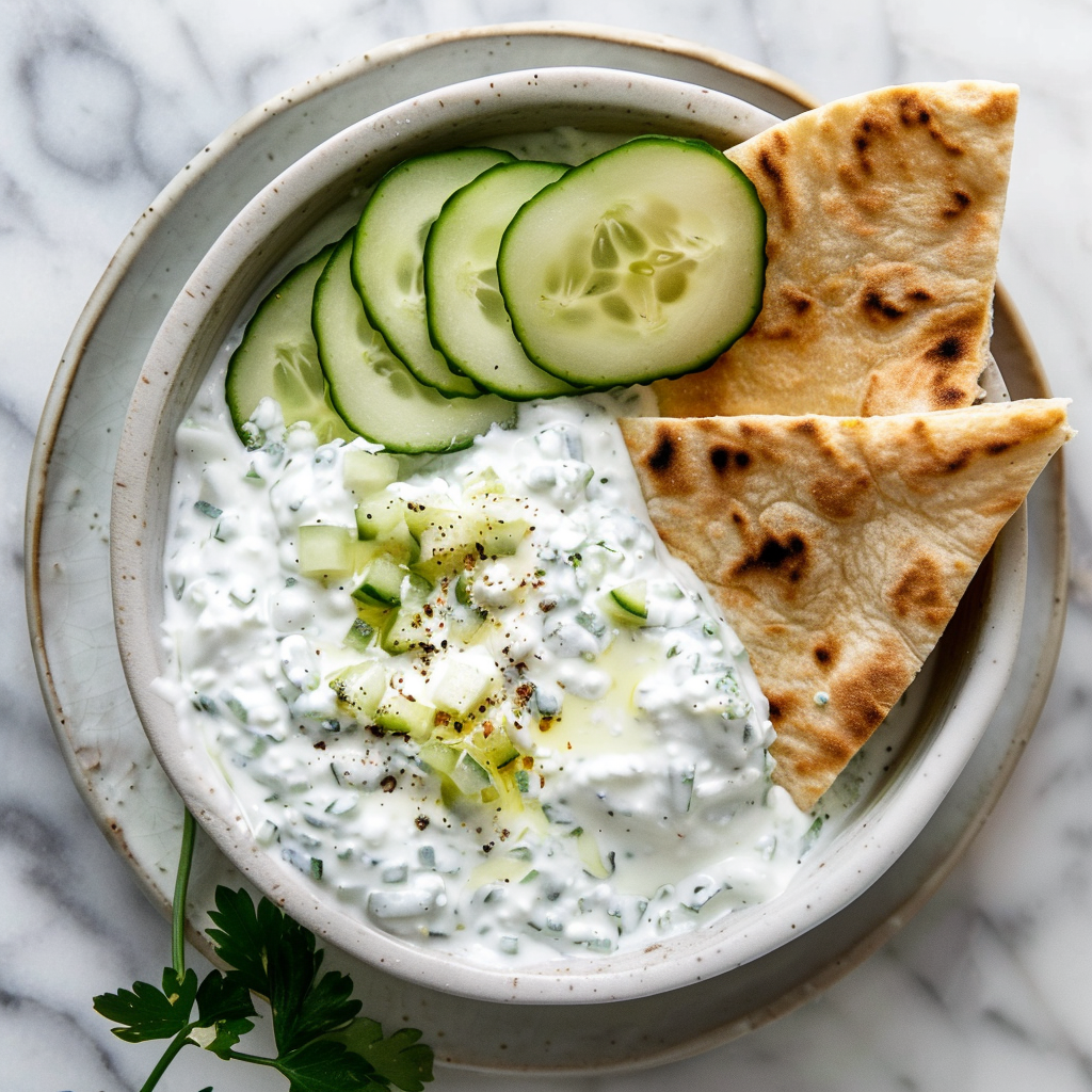 cottage cheese cucumber dip