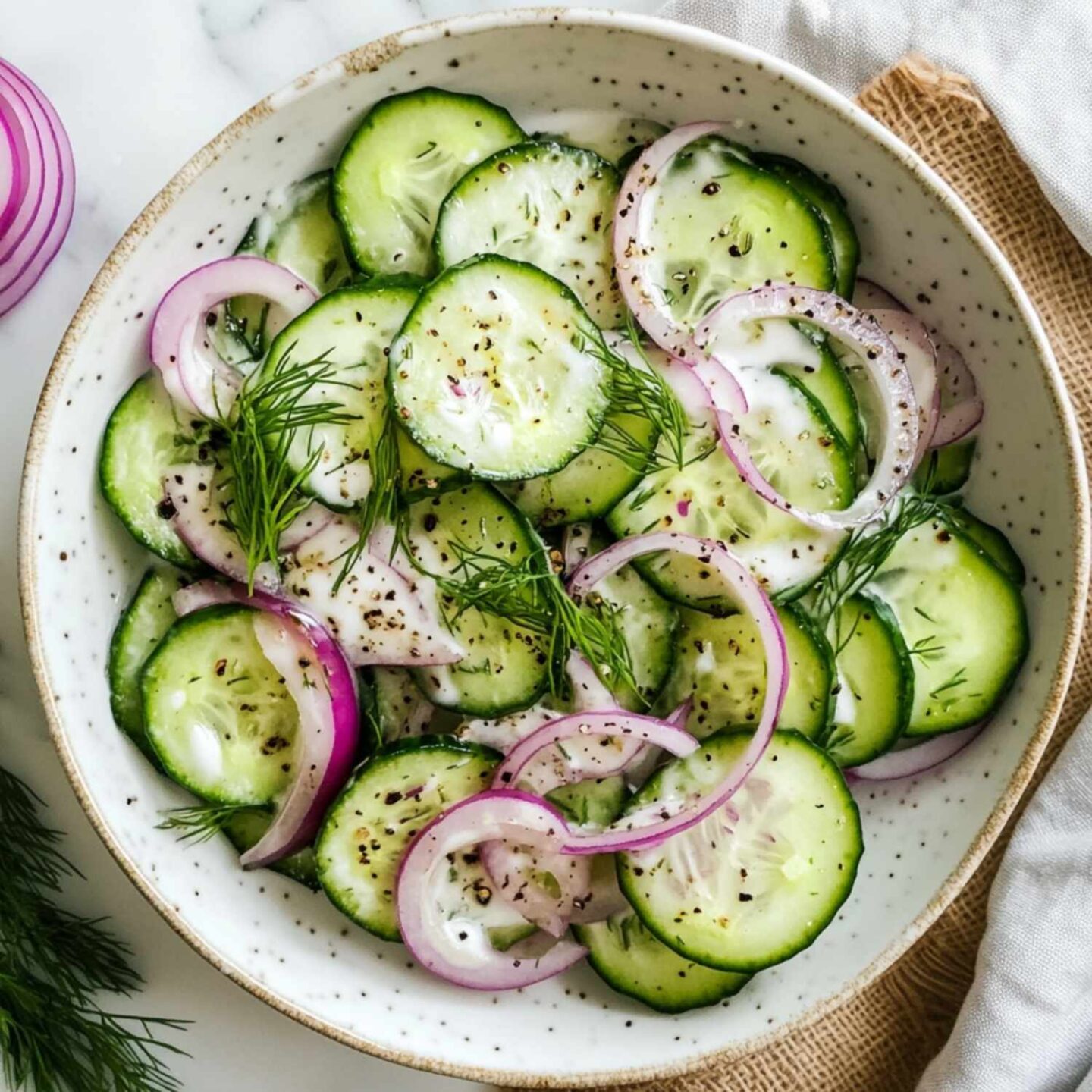 cucumber summer salad