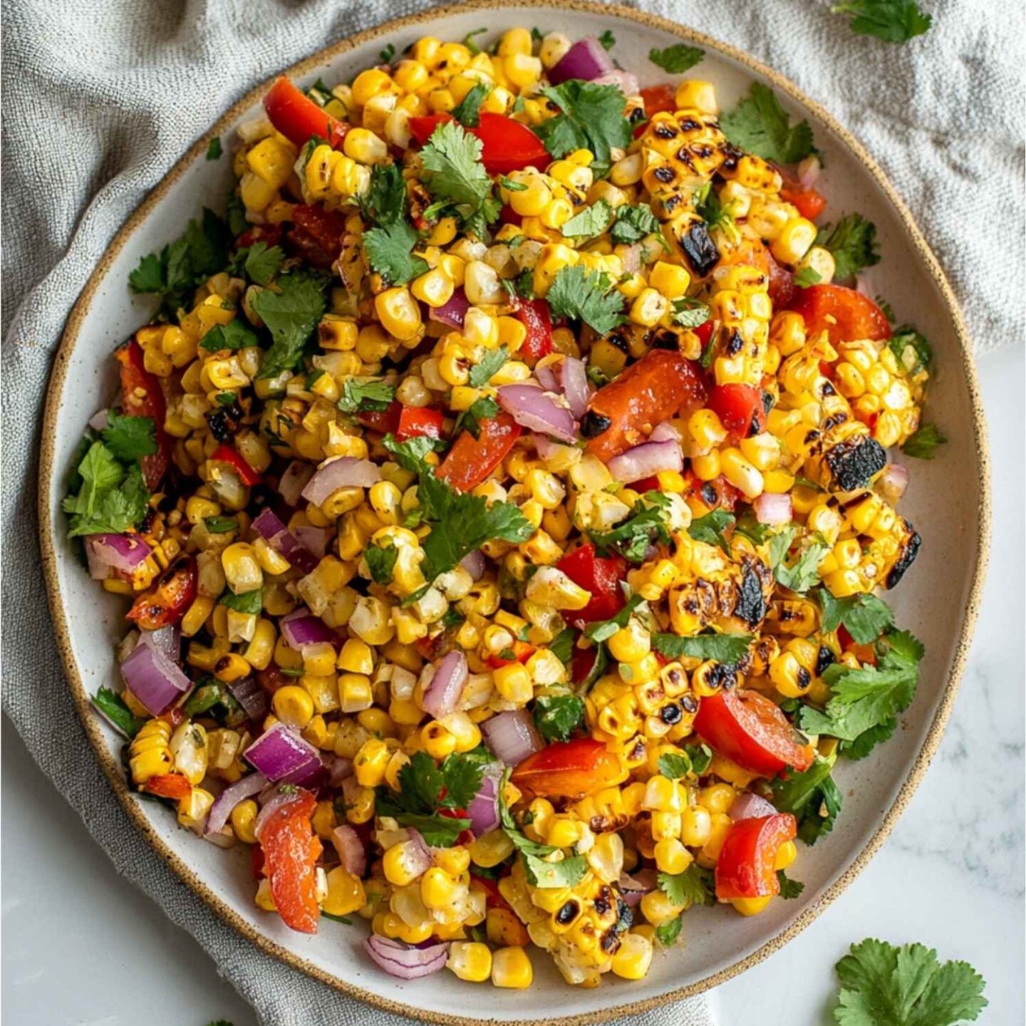 grilled corn salad
