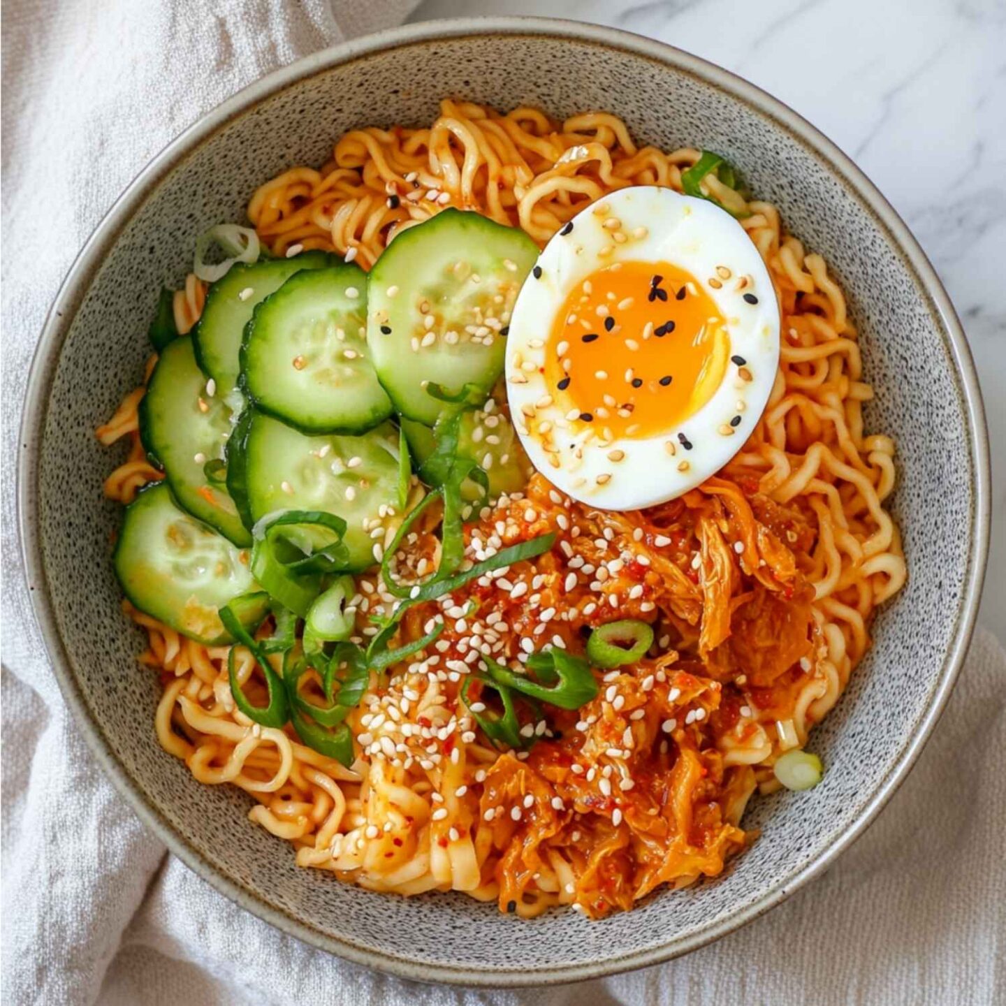 kimchi cold ramen