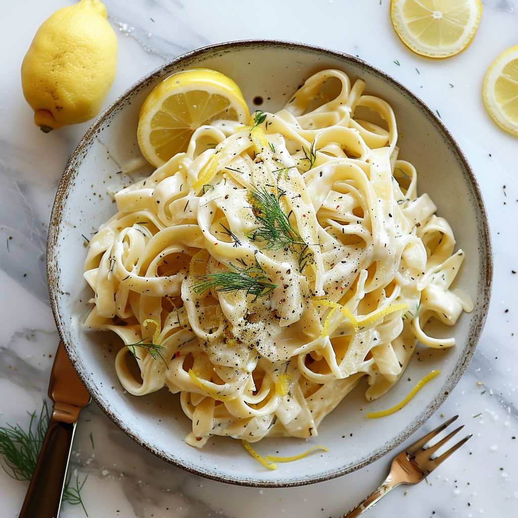 lemon cottage cheese pasta sauce