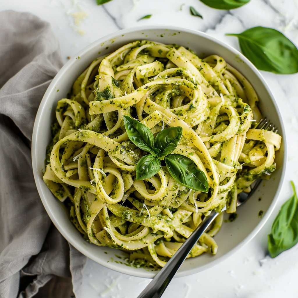 pesto cottage cheese sauce