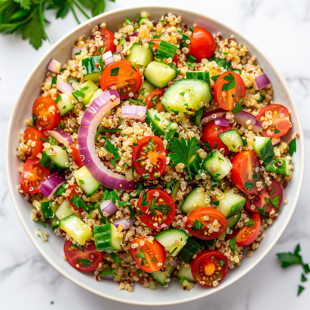 quinoa girl salad