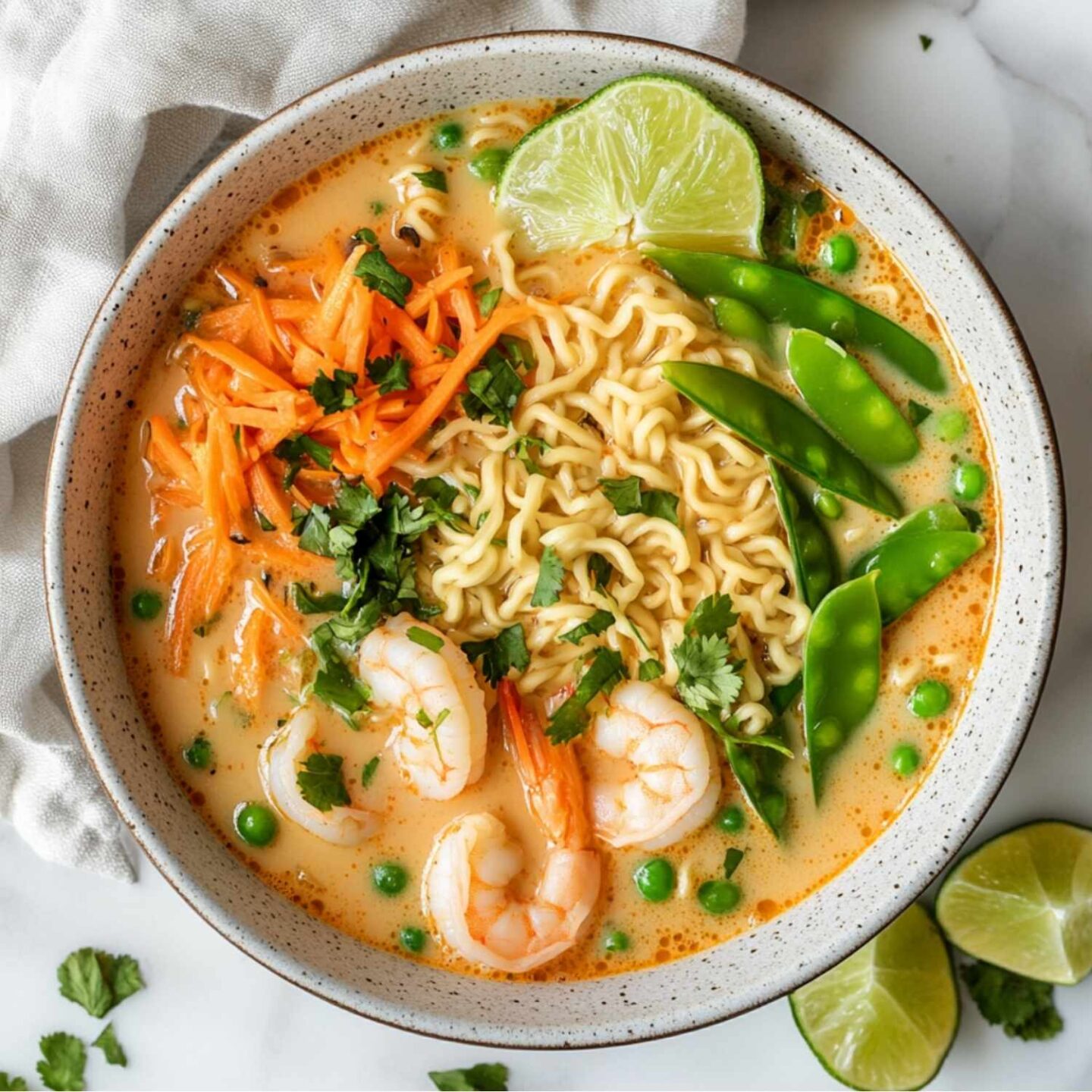 shrimp coconut ramen