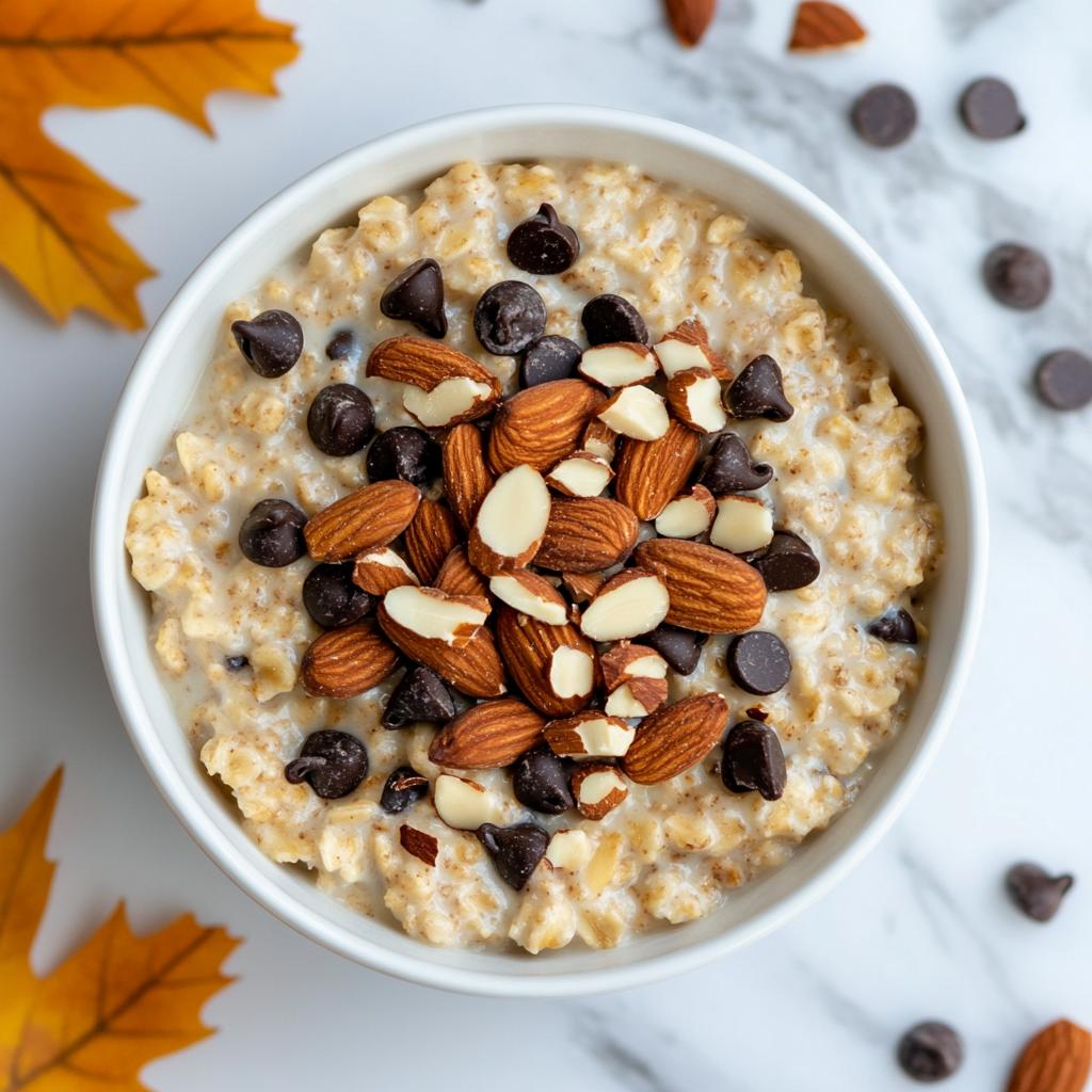 almond joy oatmeal