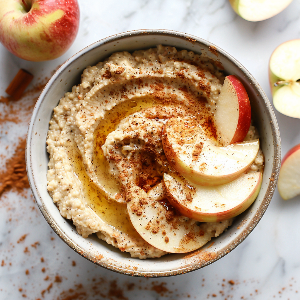 apple and cinnamon hummus