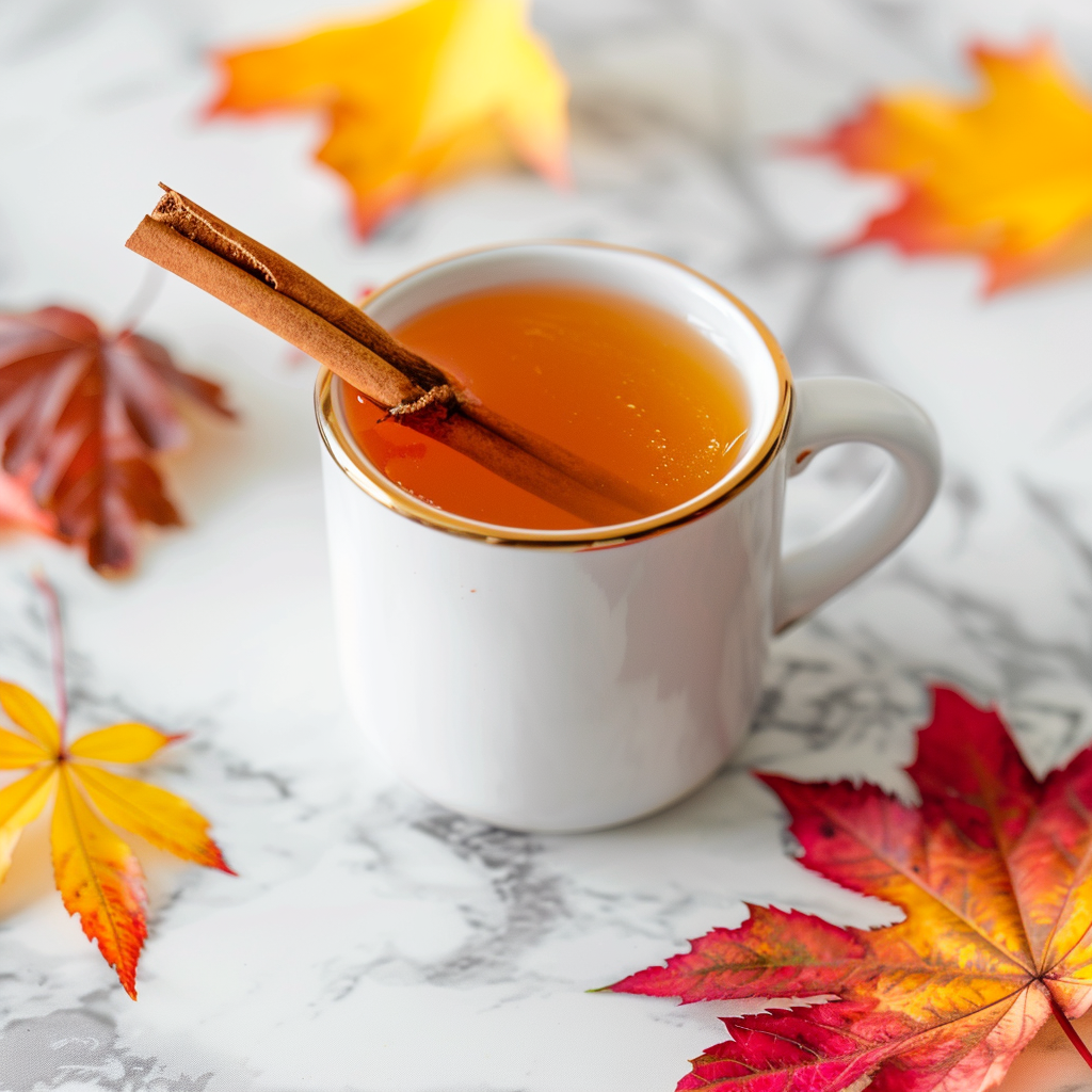 apple cider hot toddy